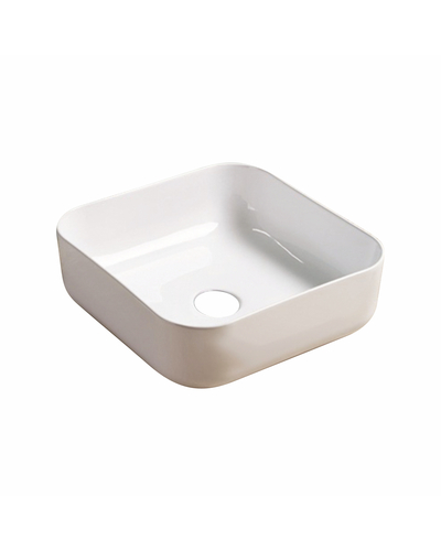 Умивальник Imprese I-form накладний 38,5*38,5*13,5см с06010603-38