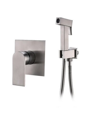 Смеситель для гигиенического душа Koer KI-23015-02 (из нерж. стали) (Цвет нерж) (KR4786)