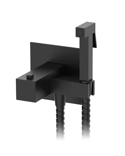 Змішувач для гігієнічного душу термостатичний Koer KB-24011-05 (Колір чорний) (KR4735)