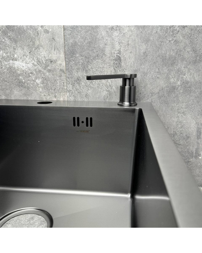 Дозатор для рідкого мила врізний Koer SDB-03-02 колір нерж.сталі (300 мл) (KR5632)