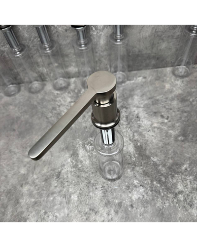 Дозатор для рідкого мила врізний Koer SDB-03-02 колір нерж.сталі (300 мл) (KR5632)