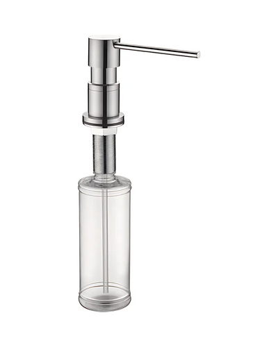 Дозатор для рідкого мила врізний Koer SDB-01-02 колір нерж.сталі (300 мл) (KR5625)