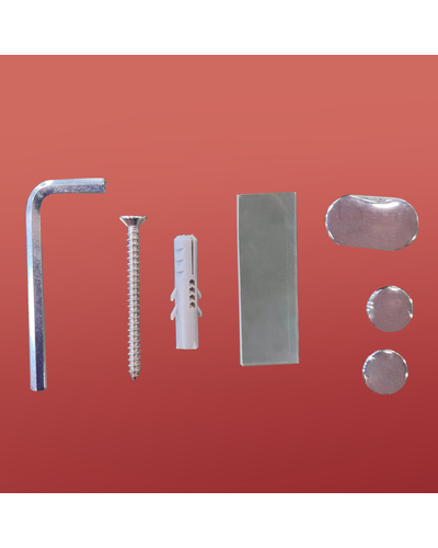 Боковая стенка для кабины Koer SR SW04-80x200-TR-01 прозрачное стекло Easy Clean 10мм, хром (KR5389)