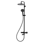 Душевая система с термостатом Koer KB-57029-05 3 функции чёрная (KR5491)