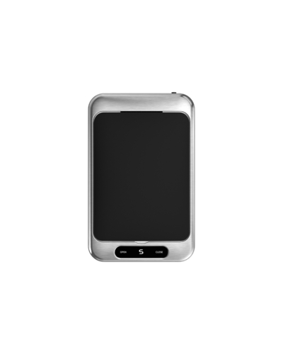 Відро для сміття сенсорне прямокутне Koer TC-020408-07 8 л колір графіт (KR5590)