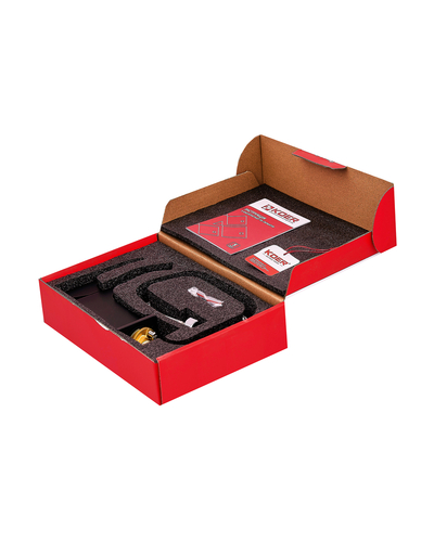 Смеситель для умывальника Koer KB-12007-05 (Цвет черный) (KR3443)