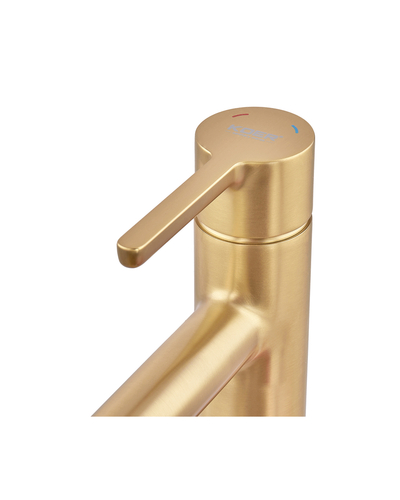 Змішувач для умивальника високий Koer KB-11029-12 матове золото (KR5502)