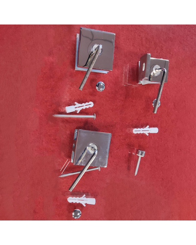 Боковая стенка для кабины Koer SR SW04-80x200-TR-01 прозрачное стекло Easy Clean 10мм, хром (KR5389)