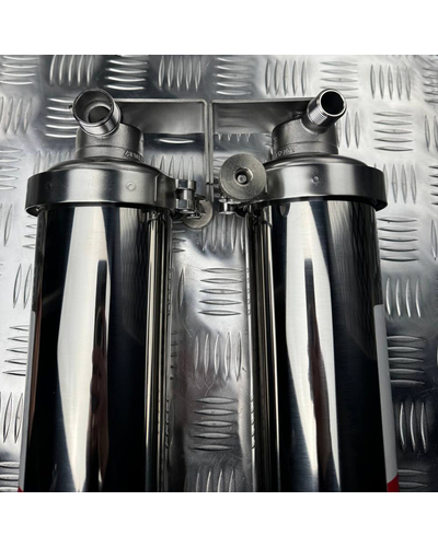 Колба фильтра для воды из нержавеющей стали Koer KV-22-3/4 8 атм. 3/4 (KR5875)