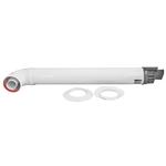 Комплект коаксіального димоходу Koer KCH.03 Condens для конденсаційного котла 1000мм 60/100 (KR5662)