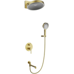 Душова система вбудована Koer KB-66029-12 3 функції (матове золото) (KR5957)