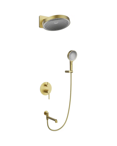 Душова система вбудована Koer KB-66029-12 3 функції (матове золото) (KR5957)