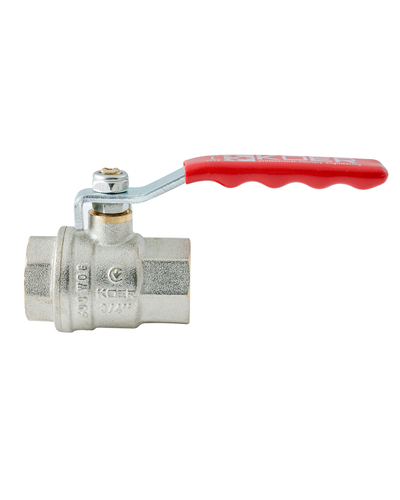 Кран шаровый ГГВ Koer Extreme KE.214-20 - 3/4" FF ручка "рычаг" красная (KR5745) Кран шаровый ГГВ Koer Extreme KE.214-20 - 3/4" FF ручка "рычаг" красная (KR5745)