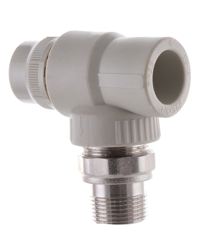 Кран термостатический угловой PPR 25x3/4 Koer K0150.PRO (KP0190)