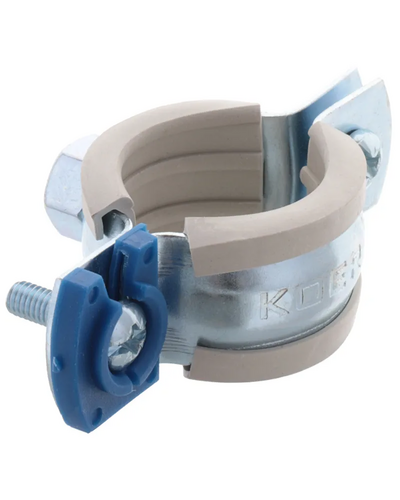 Хомут трубний оцинкований Koer KCB.10.G 3/4 (26-30) сірий (KR2785)