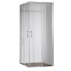 Душова кабіна без піддону Koer SR SC03-90x90x200-TR-02 прозоре скло Easy Clean 6мм SS Color (KR5680)