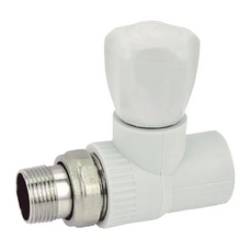 Вентиль радиаторный прямой PPR 20x1/2 (Koer K0165.PRO) (KP0213)