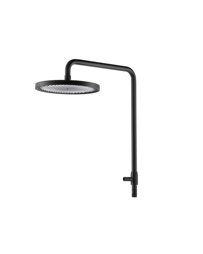 Душевая система с термостатом Koer KB-57029-05 3 функции чёрная (KR5491)