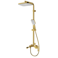 Душова система зі змішувачем Koer KB-56037-12 3 функції (матове золото) (KR6003)