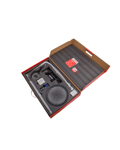 Душевая система со смесителем Koer KB-56029-05 3 функции чёрная (KR5490)