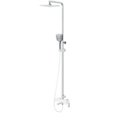 Душевая система со смесителем Koer KB-56009-04 3 функции (хром+белый) (KR5987)