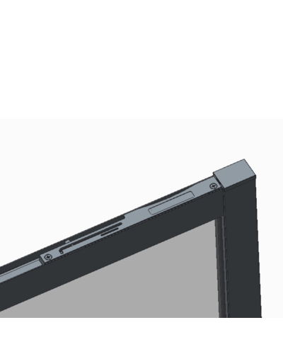 Шторки стеклянные на ванну раздвижные Koer SR BS06-120x150-TR-12 прозрачное стекло Easy Clean 6мм, матовое золото (KR5946)