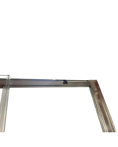 Душова кабіна без піддону Koer SR SC04-90x90x195-TR-02 прозоре скло Easy Clean 5мм SS Color (KR5682)