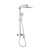 Душевая система KOER KB-58007-04 со смесителем водопад, 3 функции (Цвет хром+белый) (KR5161)