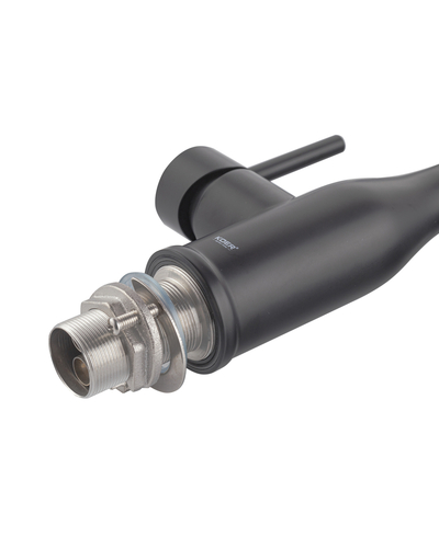 Смеситель для кухни Koer KI-70026-05 с черным силиконовым изливом (KR5210)