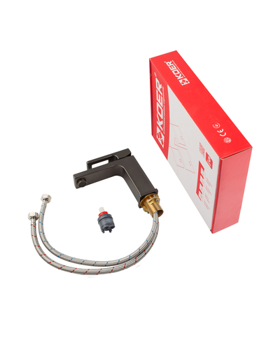 Змішувач для умивальника Koer KB-10009-07 (графіт) (KR5976)