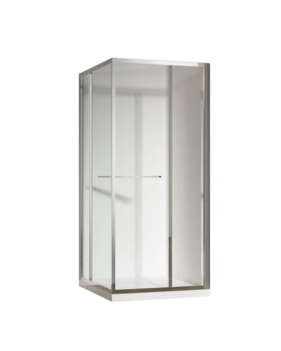 Душевая кабина без поддона Koer SR SC09-90x90x200-R-TR-01 прозрачное стекло Easy Clean 6мм хром правая (KR5770)