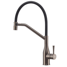 Смеситель для кухни KOER KI-70033-07 из нерж. стали SUS304 графит (KR5818)