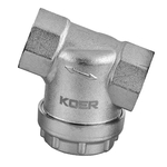 Фильтр грубой очистки Koer KR.F03-1.N - 1'' универсальный никелированный (KR5473)