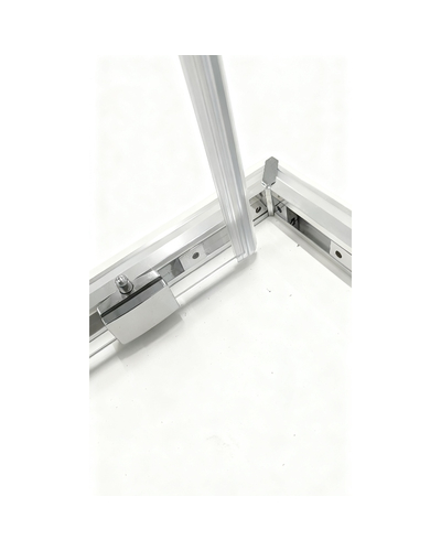 Душова кабіна без піддону Koer SR SC10-90x90x195-TR-01 прозоре скло Easy Clean 6мм, хром (KR5942)