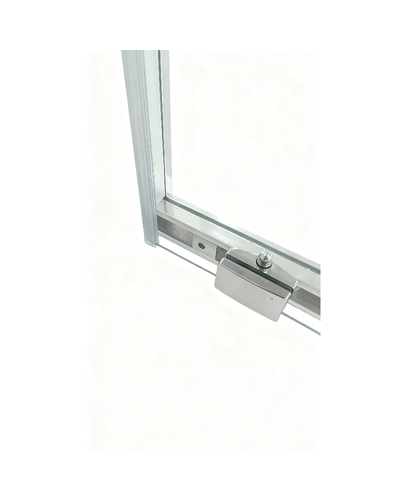 Душова кабіна без піддону Koer SR SC10-90x90x195-TR-01 прозоре скло Easy Clean 6мм, хром (KR5942)