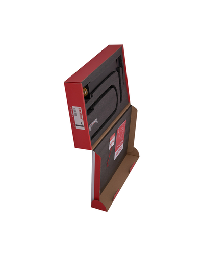 Смеситель для умывальника Koer KB-15007-05 высокий водопад (Цвет черный) (KR3449)