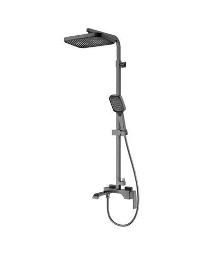 Душова система зі змішувачем Koer KB-56037-07 3 функції (графіт) (KR6002)