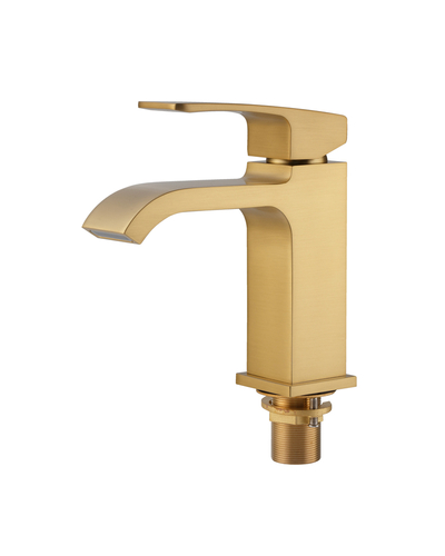 Змішувач для умивальника Koer KB-10037-12 (матове золото) (KR6000)