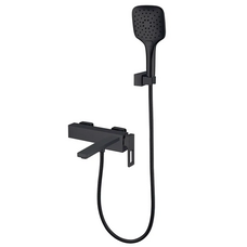 Змішувач для ванни з коротким виливом Koer KB-41009-05 (чорний) (KR6018)
