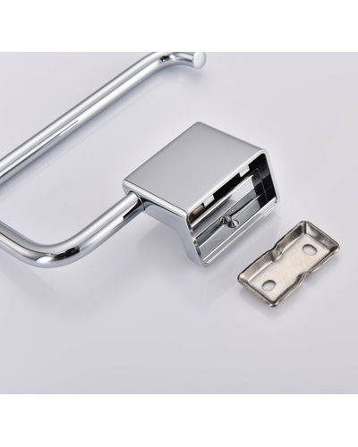 Тримач для туалетного паперу Koer AS-0107-01 колір хром глянець (KR6185)