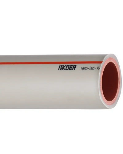 Труба поліпропіленова PN16 Koer PPR 63x8,6 (кратно 4м) (KR3078)