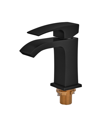 Смеситель для умывальника Koer KB-12007-05 (Цвет черный) (KR3443)