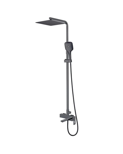 Душова система зі змішувачем Koer KB-56009-07 3 функціі (графіт) (KR5988)