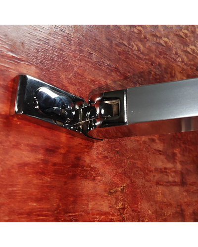 Боковая стенка для кабины Koer SR SW04-80x200-TR-01 прозрачное стекло Easy Clean 10мм, хром (KR5389)