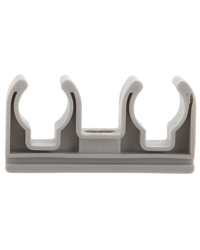 Двойное крепление для PPR трубы 20 Koer K0080.PRO (KP0096)