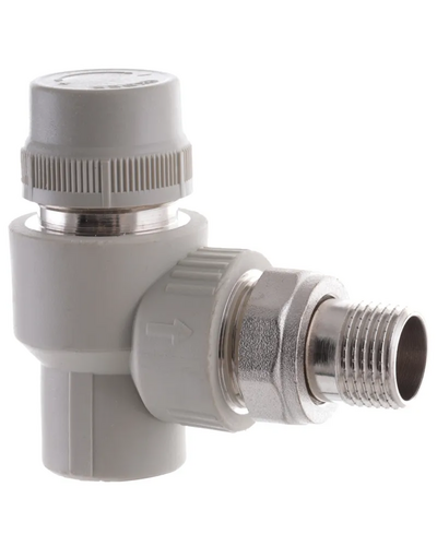 Кран термостатический угловой PPR 20x1/2 Koer K0149.PRO (KP0189)