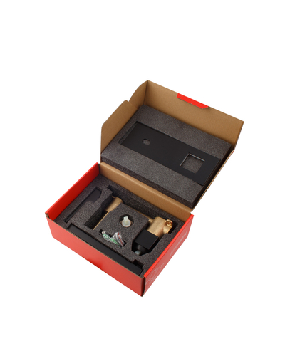 Змішувач для умивальника вбудований Koer KB-16009-05 (чорний) (KR5980)