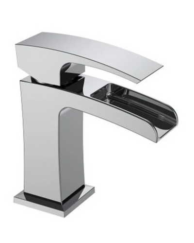 Смеситель для умывальника Koer KB-14007-01 водопад (Цвет хром) (KR3446)