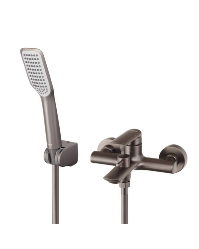 Змішувач для ванни з коротким виливом Koer KB-40028-07 графіт (KR5308)