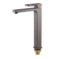 Змішувач для умивальника високий Koer KB-11009-07 (графіт) (KR5978)